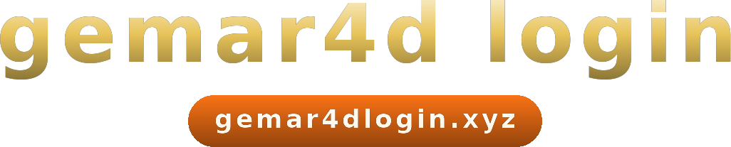 gemar4d login logo
